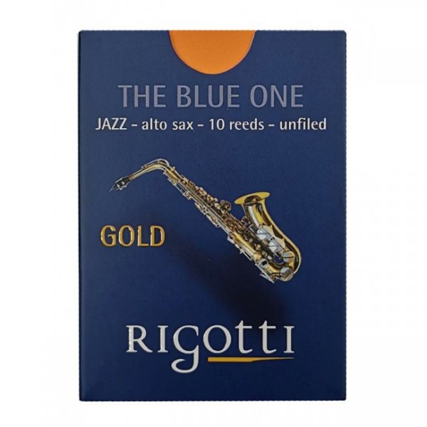 ♪LC 張連昌薩克斯風♫ 『法國 Rigotti The Blue One 中音薩克斯風竹片』Gold Jazz 系列